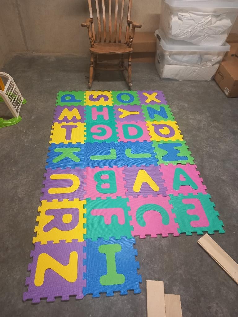 Puzzelmat, Ophalen