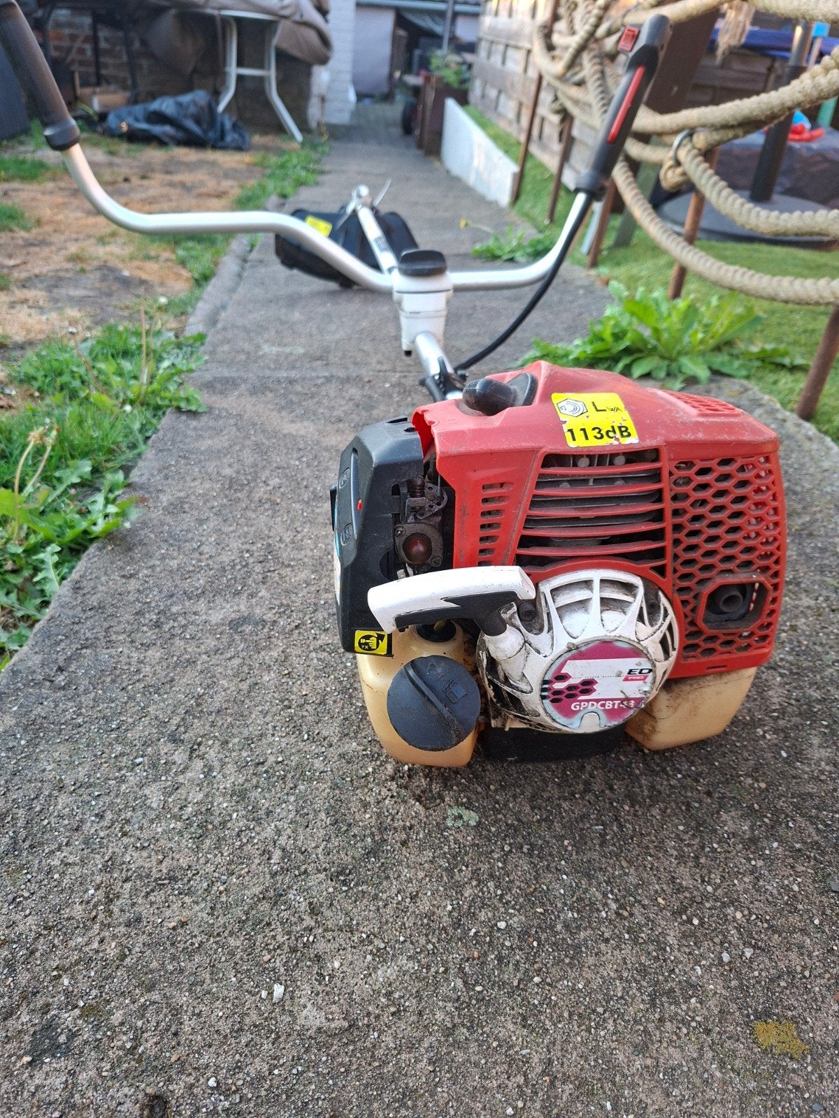 debroussailleuse Gardeo pro 43cc, Enlèvement