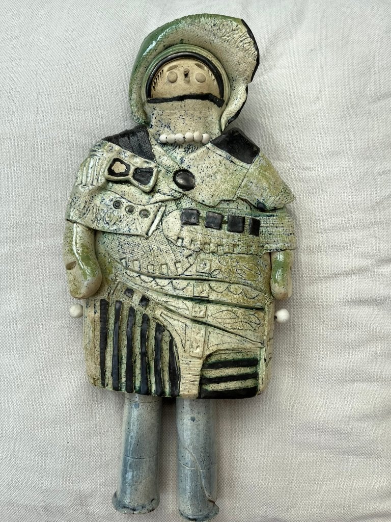 Keramieken beeld J. De Kesel, Antiek en Kunst, Ophalen of Verzenden