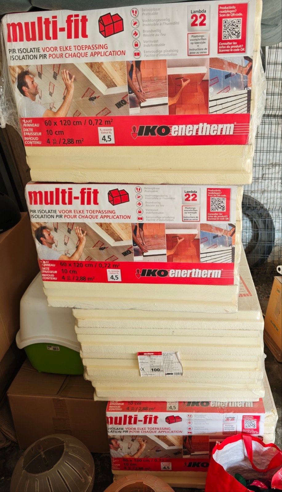 Panneau isolant Iko Enertherm, Bricolage & Construction, Enlèvement
