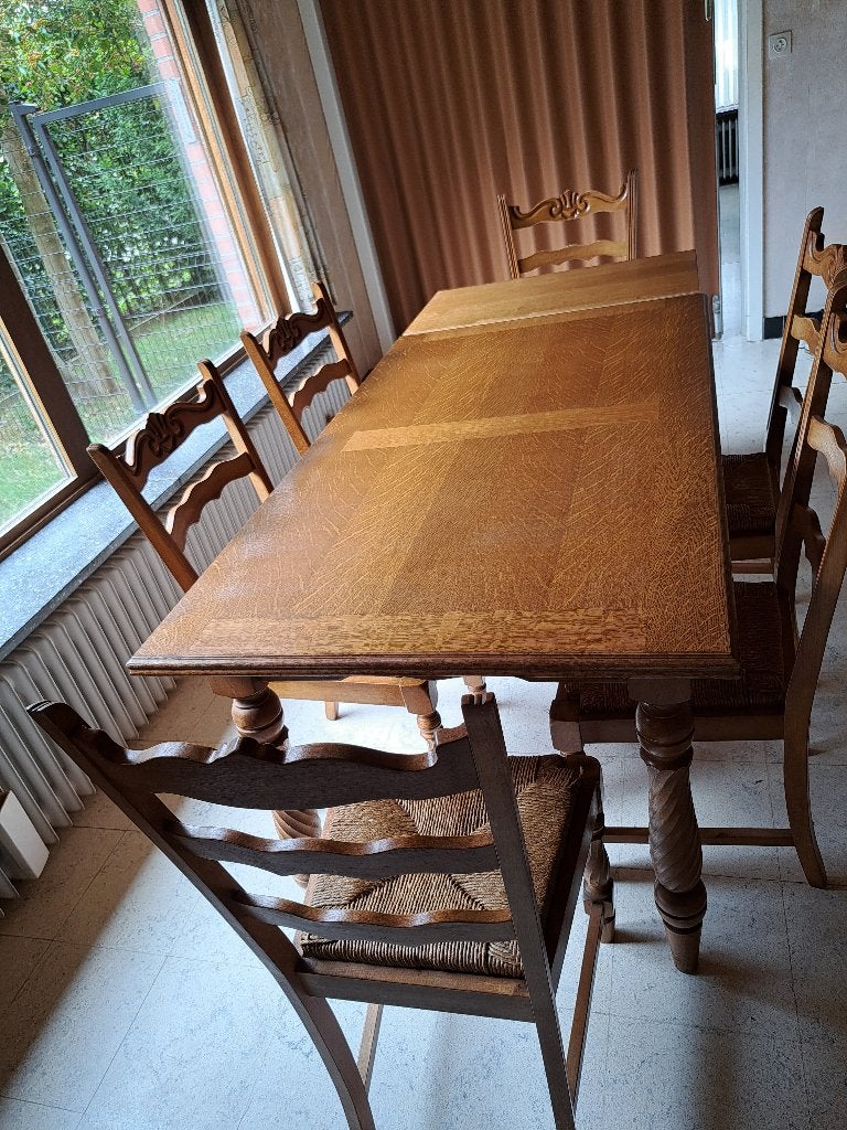 eetplaats, Huis en Inrichting, Complete eetkamers, Ophalen, Gebruikt