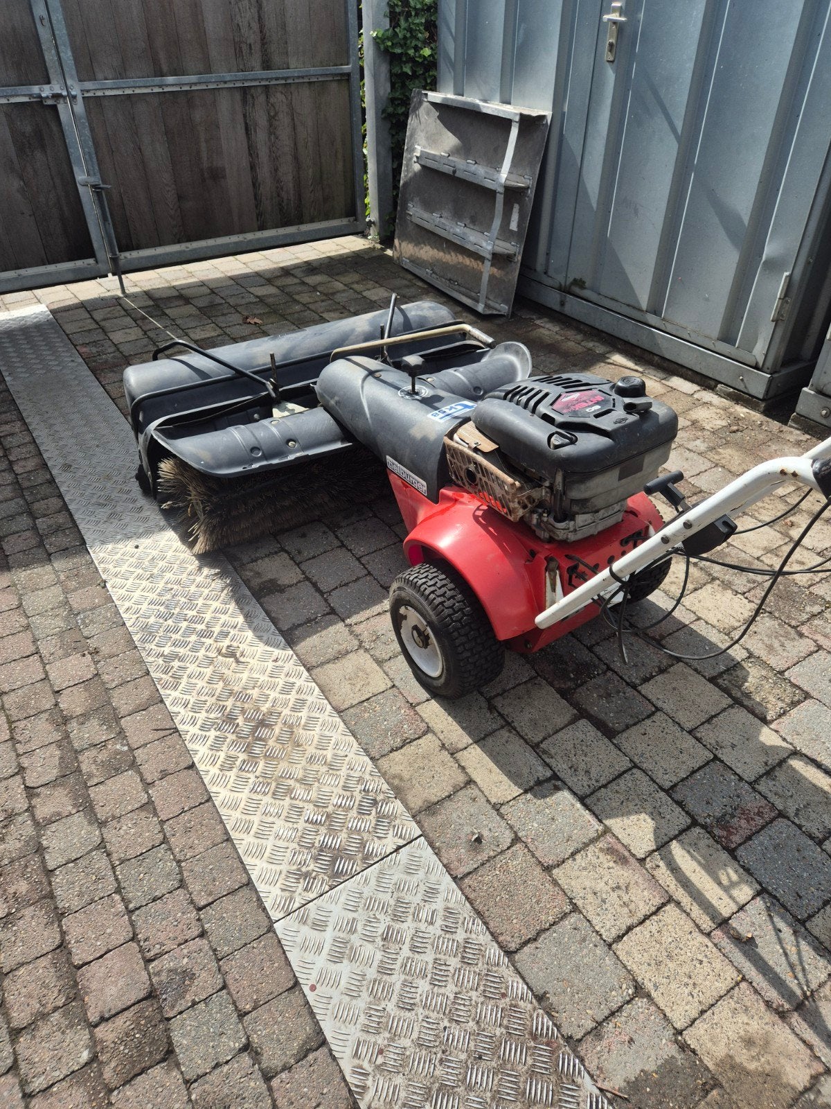 Prof. Tielburger TK 58 borstelmachine, Tuin en Terras, Veegmachines, Ophalen