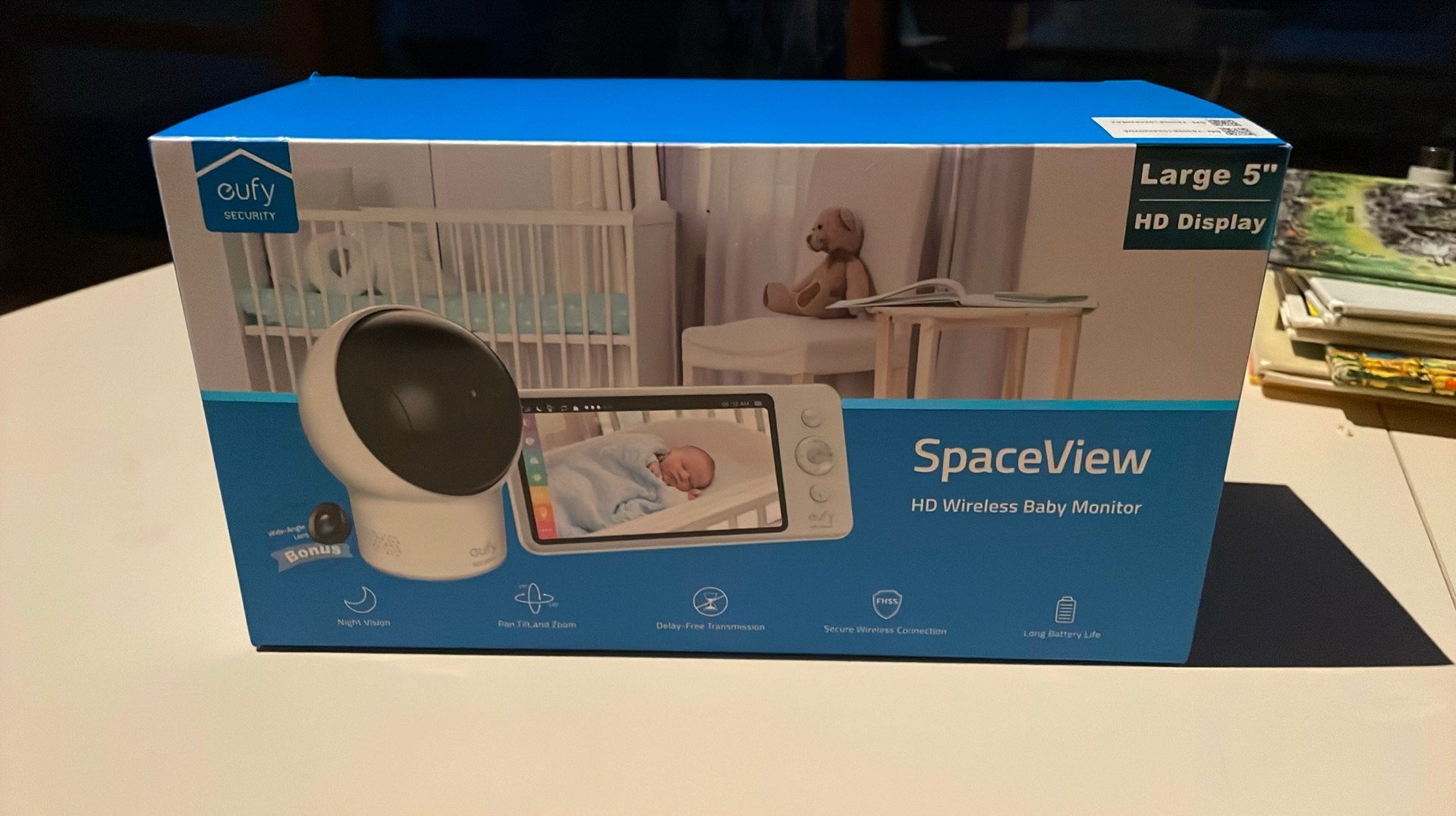 Eufy spaceview baby monitor, Ophalen of Verzenden, Zo goed als nieuw