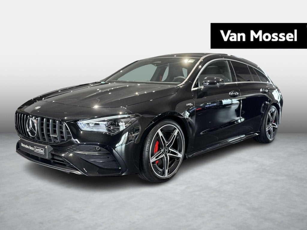 Mercedes-Benz CLA AMG 35 4MATIC Shooting Brake + PANO DAK +, Auto's, Automaat, CLA, Gebruikt, 4 cilinders