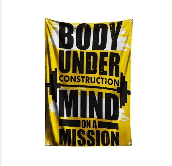 Grote vlaggen Gym / Fitness (150x90cm)