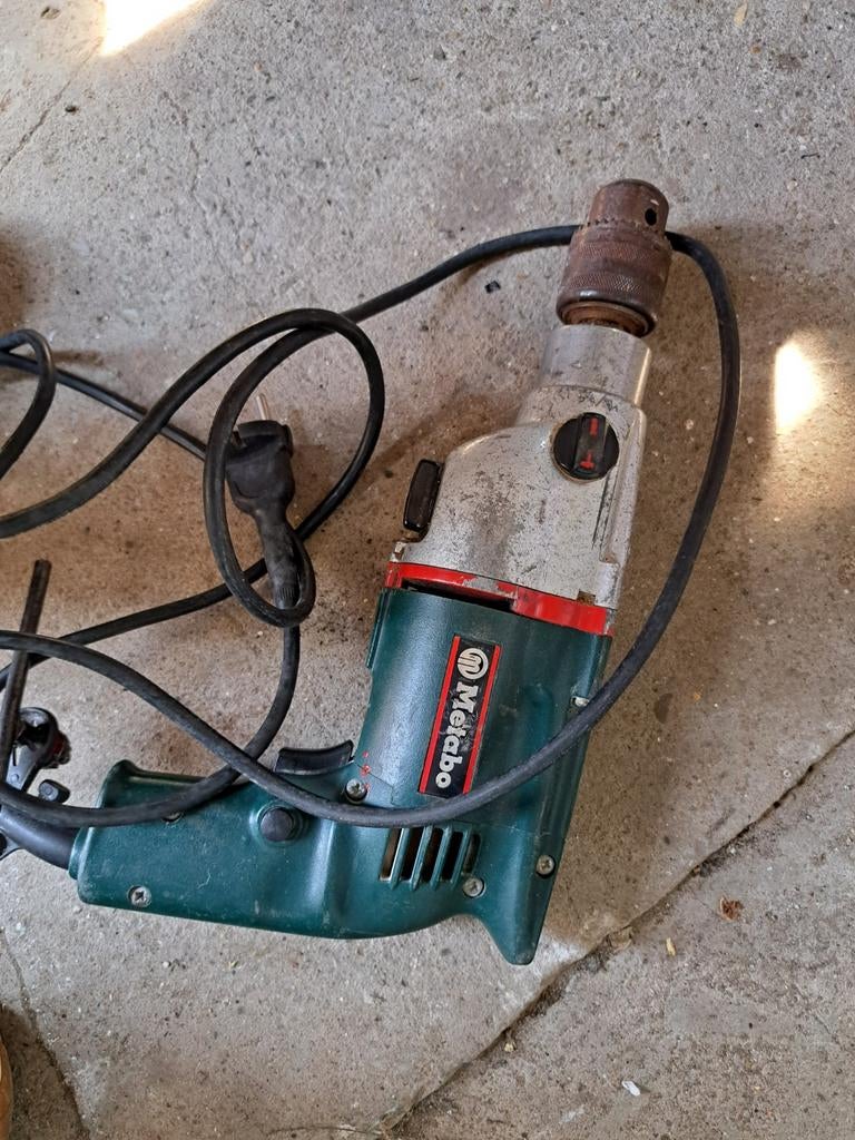 Metabo klop/boor machine werkt goed., Ophalen