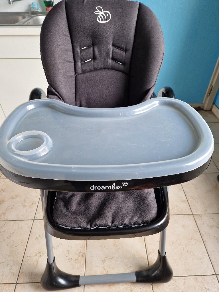 Kinderstoel Dreambee verstelbare hoogte, Enfants & Bébés, Chaises pour enfants, Enlèvement, Comme neuf, Chaise évolutive, Plateau amovible