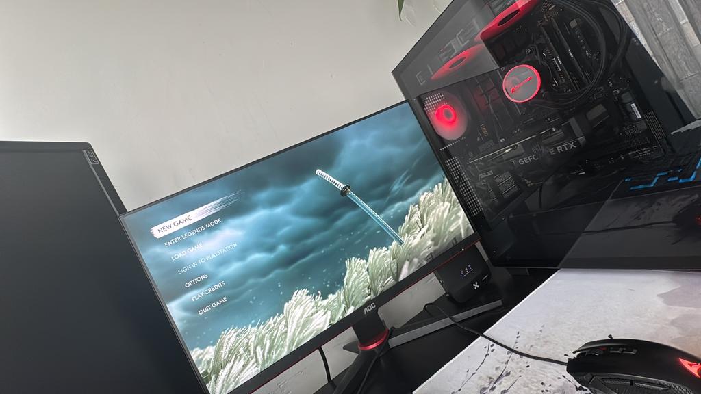 Gaming setup prijs bespreekbaar, Enlèvement, Comme neuf