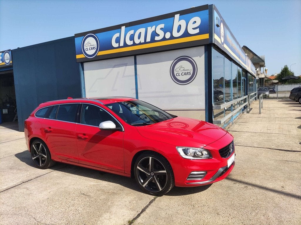 Volvo V60 V60 T6/306pk/Geartronic/R Design/Navi/Leder/Camera, Auto's, Volvo, Bedrijf, Te koop, V60, ABS, Airbags, Airconditioning