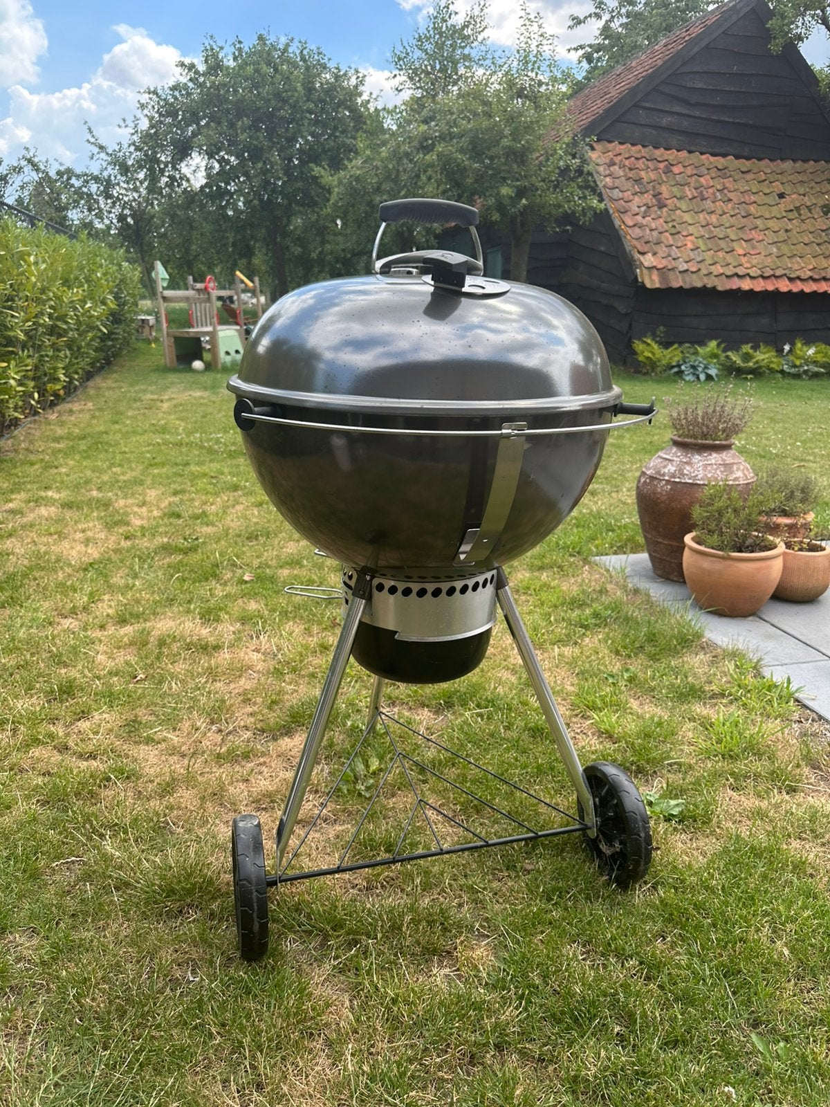 Weber Houtskoolbarbecue Master-Touch GBS C-5750 -  57 cm, Enlèvement, Comme neuf