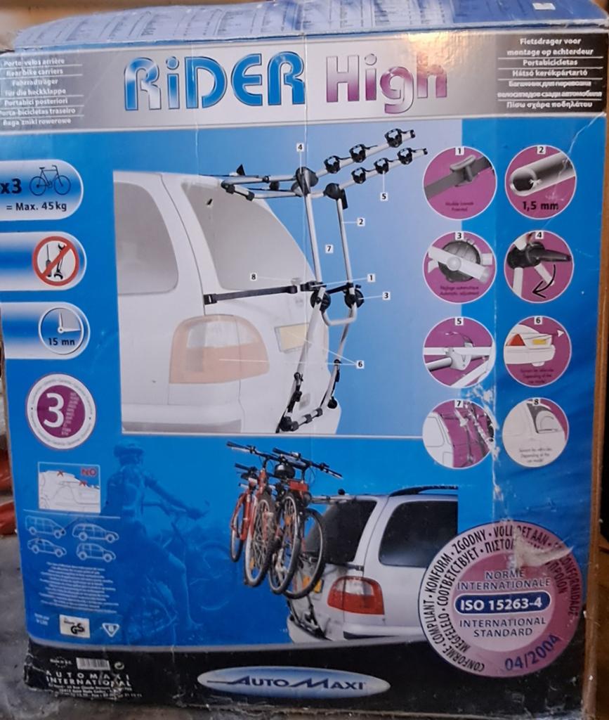 gratis fietsendrager old timer, Ophalen