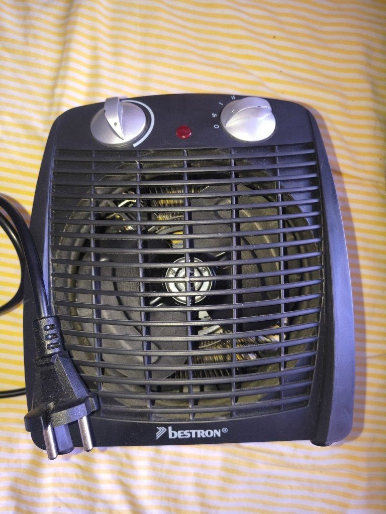 Bestron AFH211B Room Heater, Ophalen, Minder dan 30 cm, Hoog rendement (Hr), Radiator