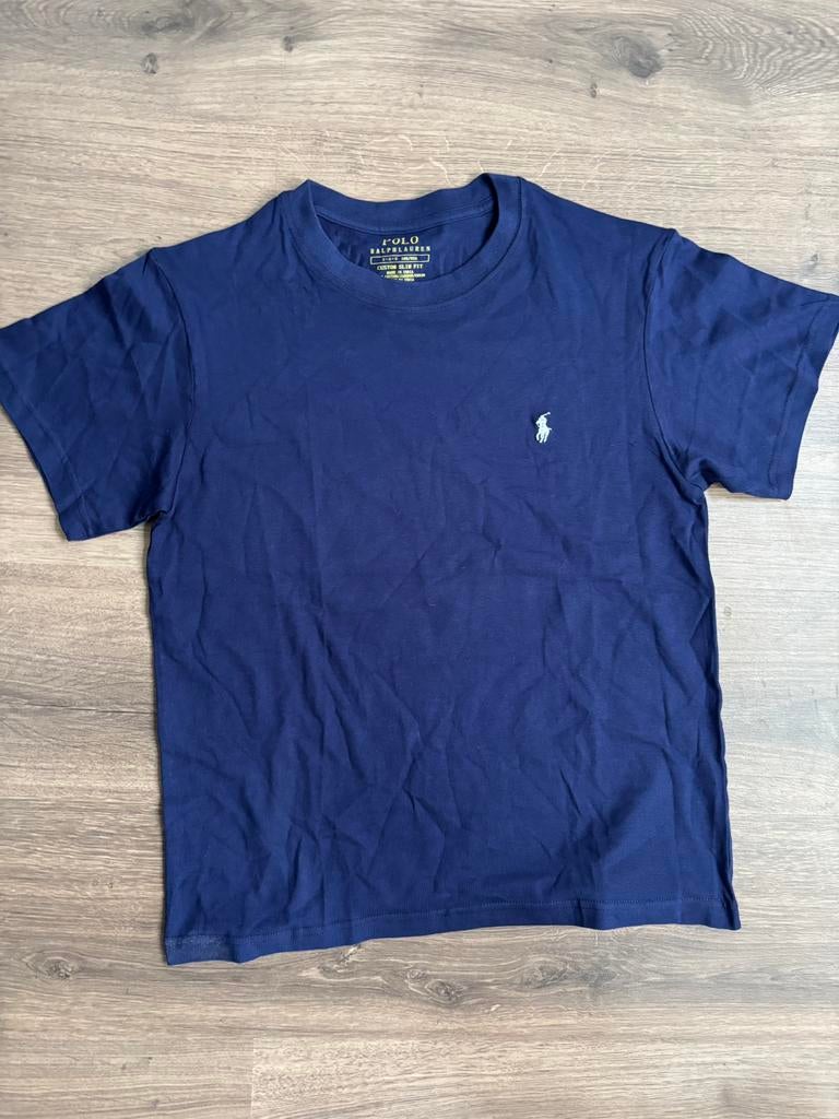 Polo Ralph Lauren shirt, Ophalen of Verzenden, Zo goed als nieuw, Maat 46 (S) of kleiner, Blauw