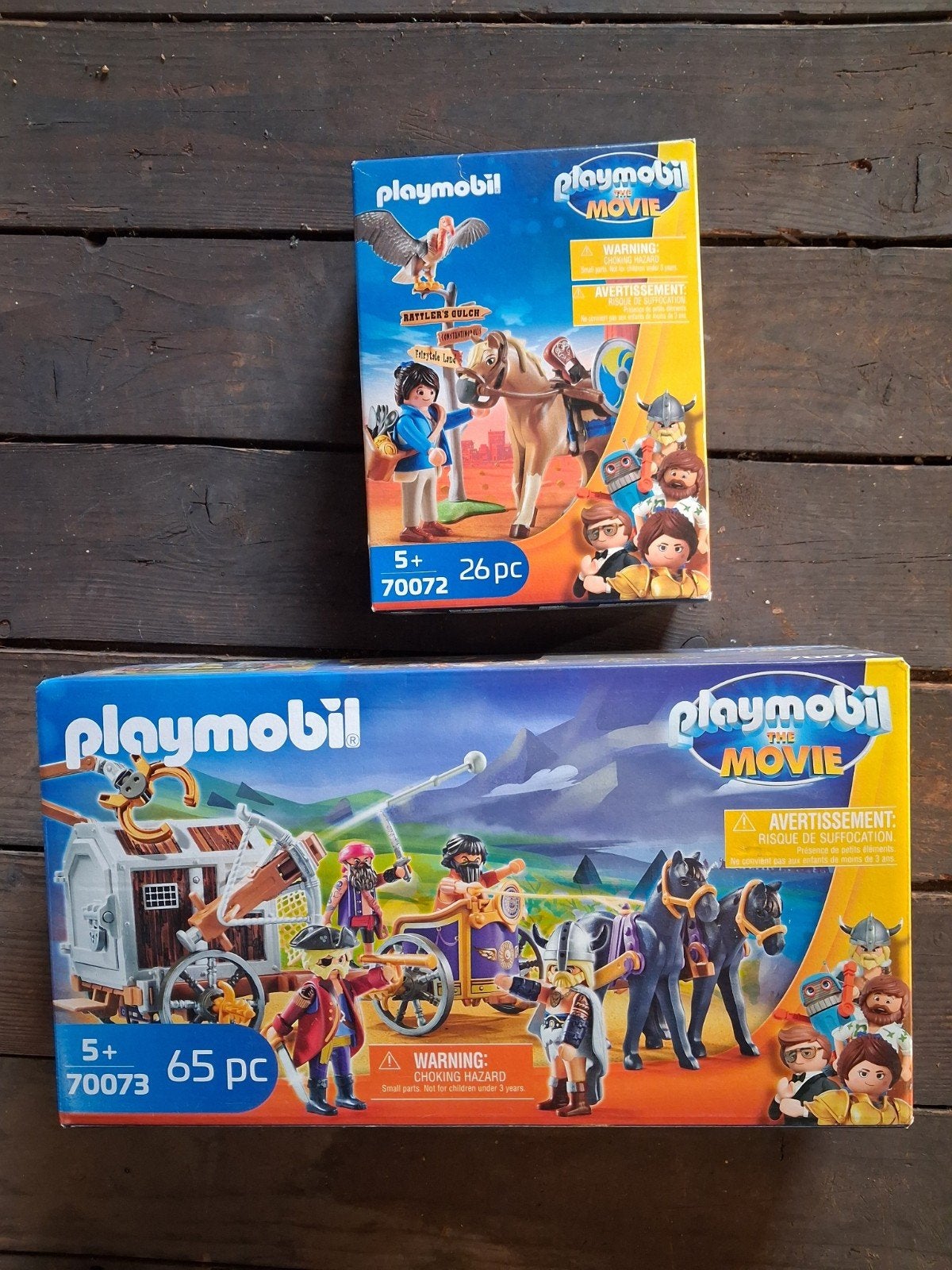 playmobil THE MOVIE Vikingen/Paarden/nieuwe dozen 70072/7007, Enlèvement, Neuf, Kit complet