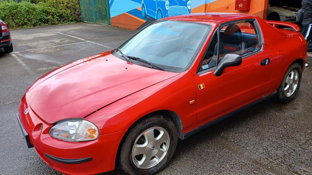 ancêtre Honda CRX 1993, Autos, Boîte manuelle, Noir, 118 kW, Particulier