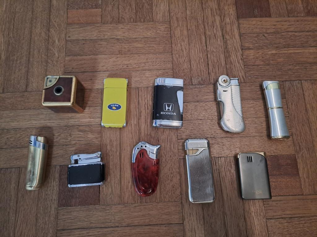 Lot de briquets vintage / collection – 10 pièces, Collections