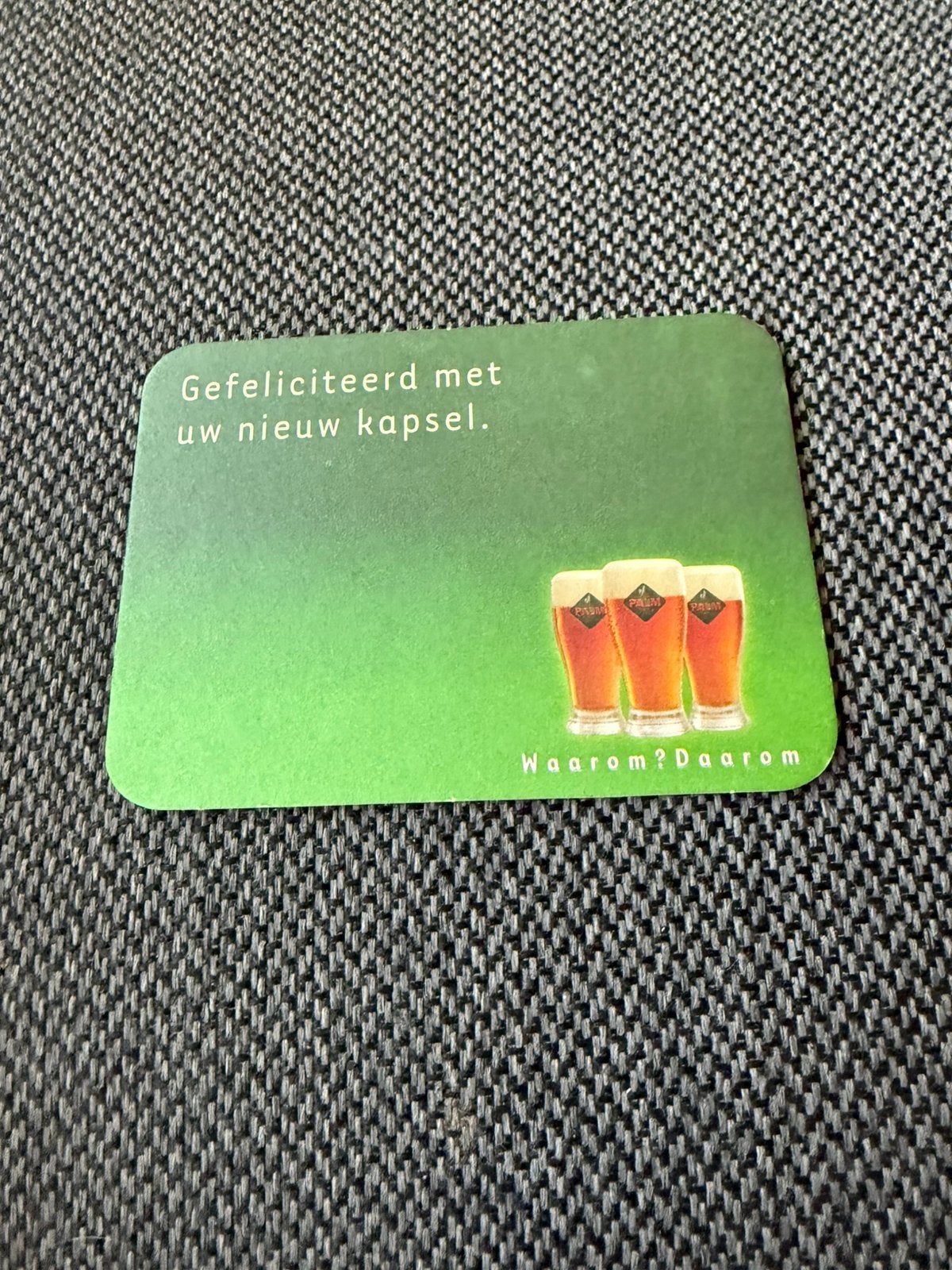 Palm bierviltje, Verzamelen, Biermerken, Ophalen of Verzenden, Nieuw, Viltje(s), Palm