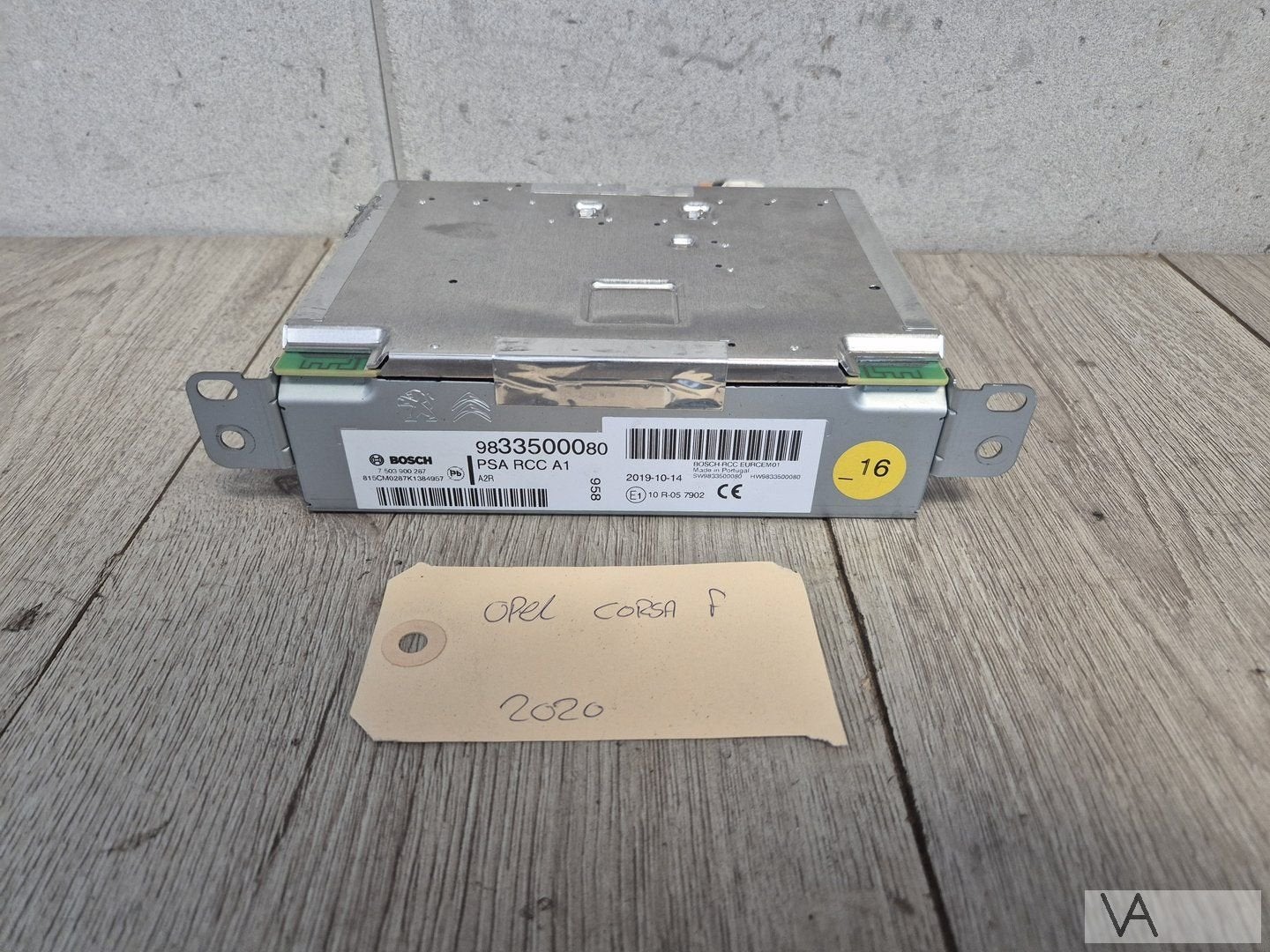 Navigatie radio module Peugeot 208 Opel Corsa 9833500080 €50, Autos : Divers, Autoradios, Enlèvement ou Envoi, -, -, -
