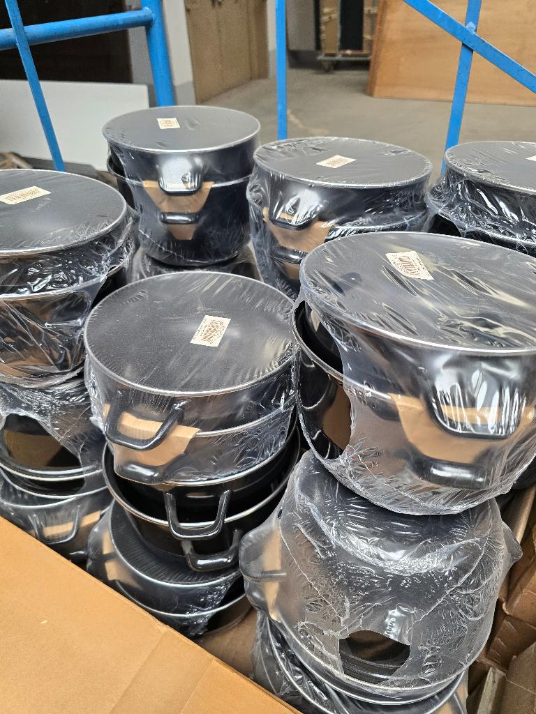 mossel pot nieuw - set  - mosselen Mussels Horeca mosselpot, Huis en Inrichting, Keuken | Potten en Pannen, Ophalen of Verzenden