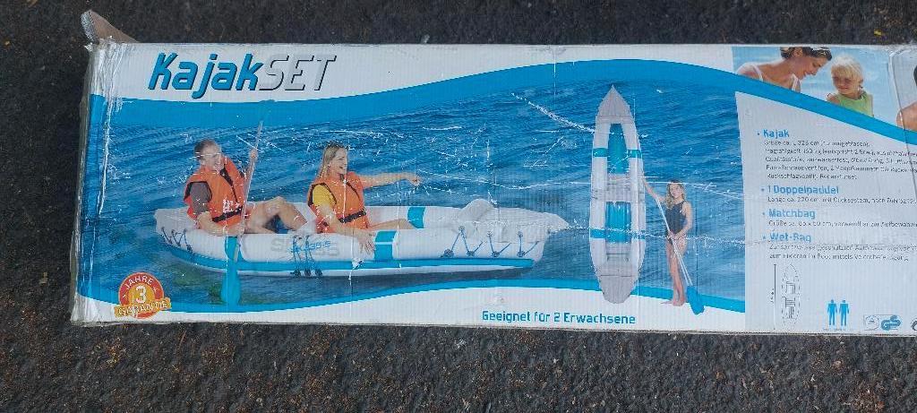 Kajak, Watersport en Boten, Kajaks, Ophalen of Verzenden, Opblaasbaar, Nieuw, 2-persoons