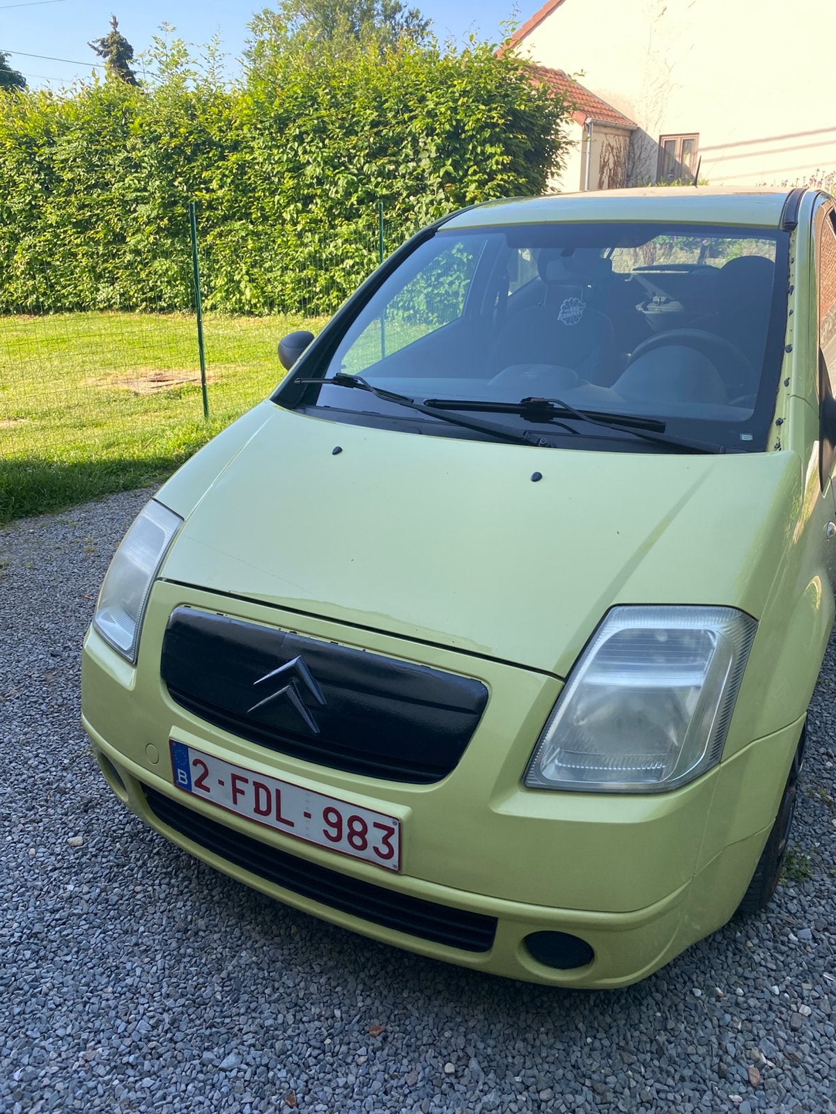 Citroën C2, Autos, Achat, Jaune, Boîte manuelle, Noir