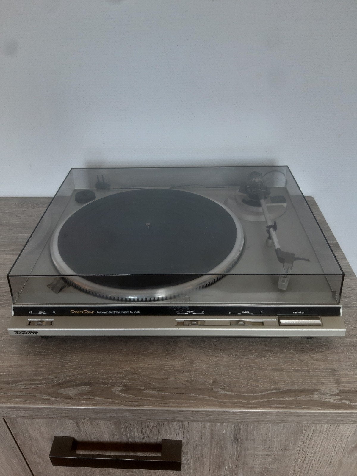 Technics vintage SL-DD33 platenspeler !, Ophalen, Platenspeler, Technics