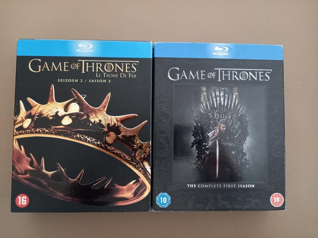 Game of Thrones seizoen 1 en 2 blu ray, Enlèvement ou Envoi