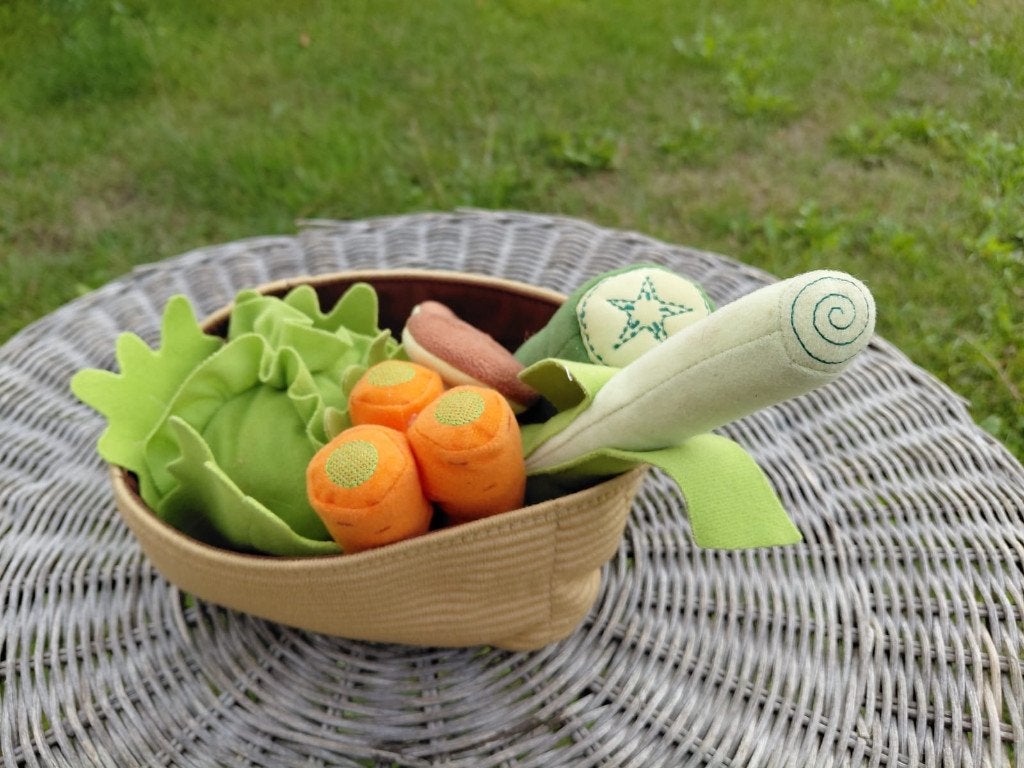 Panier légumes Ikéa Duktig, Enfants & Bébés, Enlèvement, Comme neuf, Matériaux autres, Jouer à la cuisine