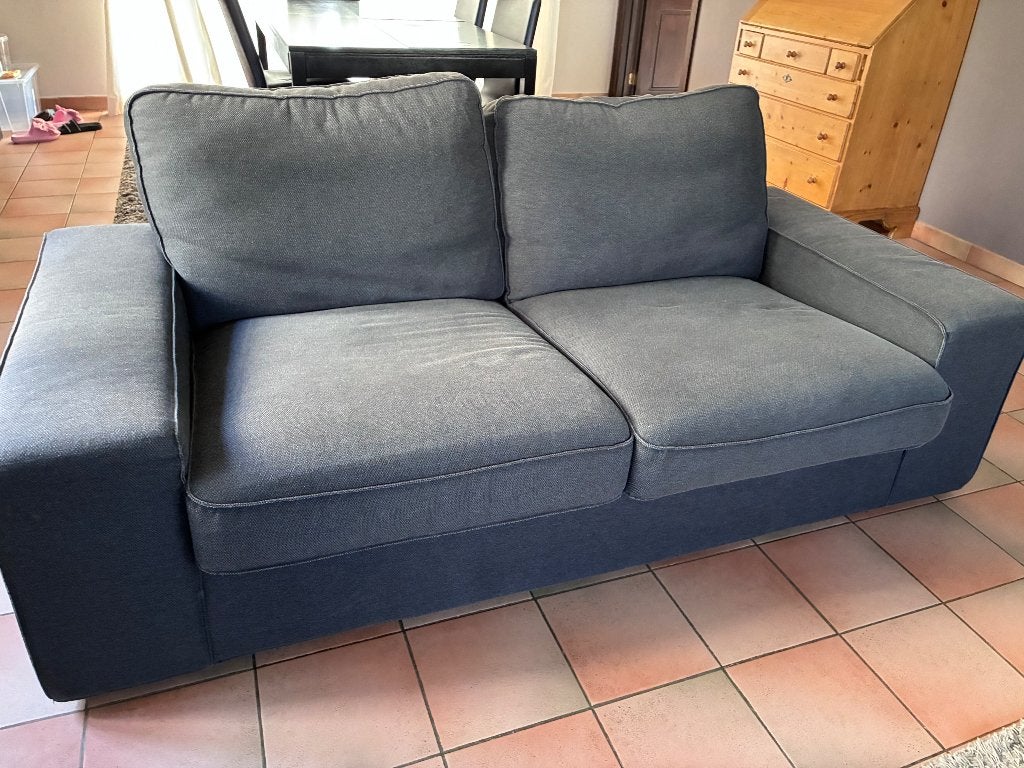 Zetel, Ophalen, Gebruikt, 150 tot 200 cm, Driepersoons