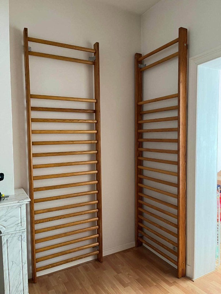 2 espaliers en bois massif, Enlèvement, Comme neuf, Autres types