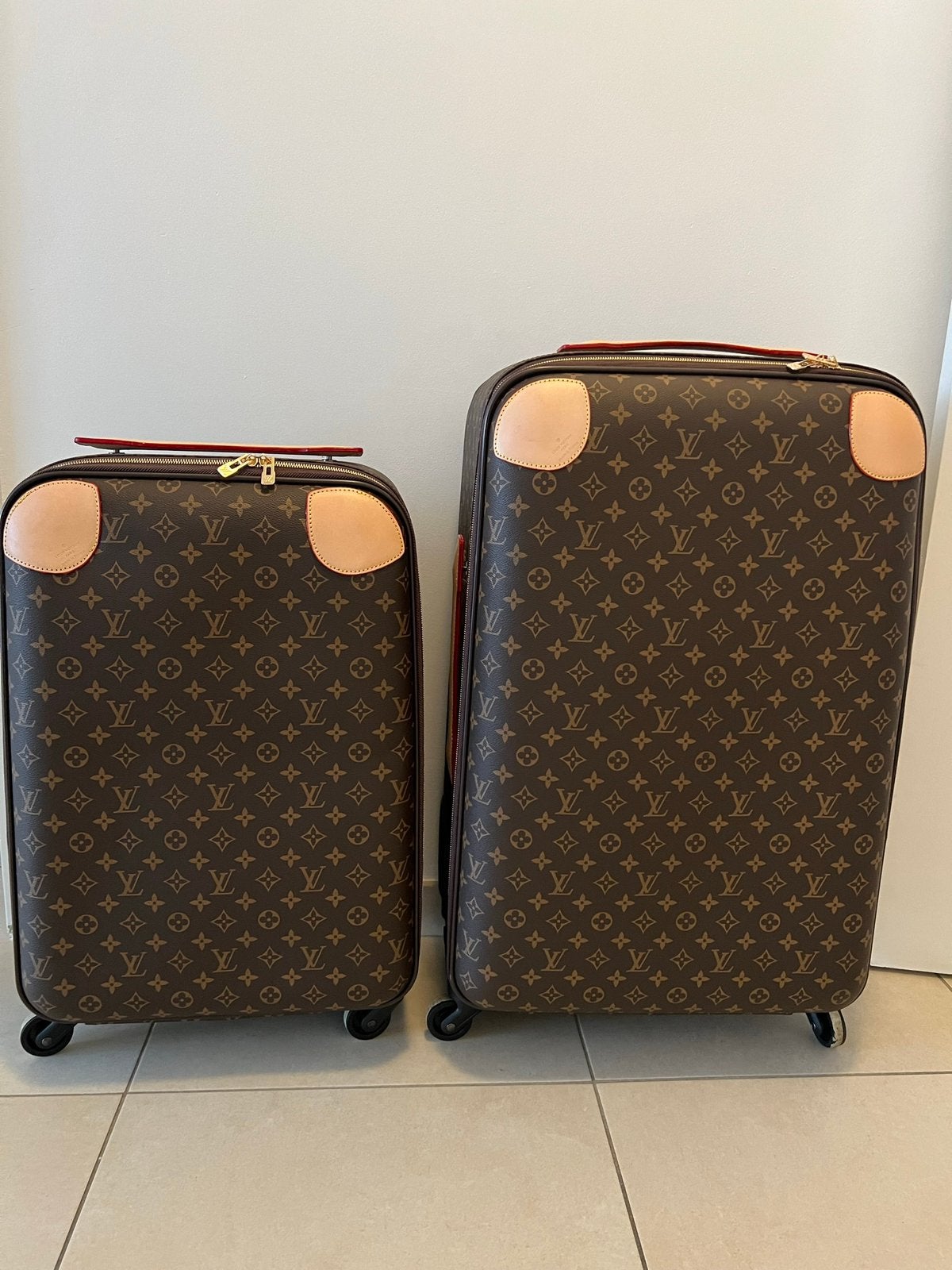 Valise  Louis Vuitton, Handtassen en Accessoires, Ophalen of Verzenden, Zo goed als nieuw, Leer, Wieltjes