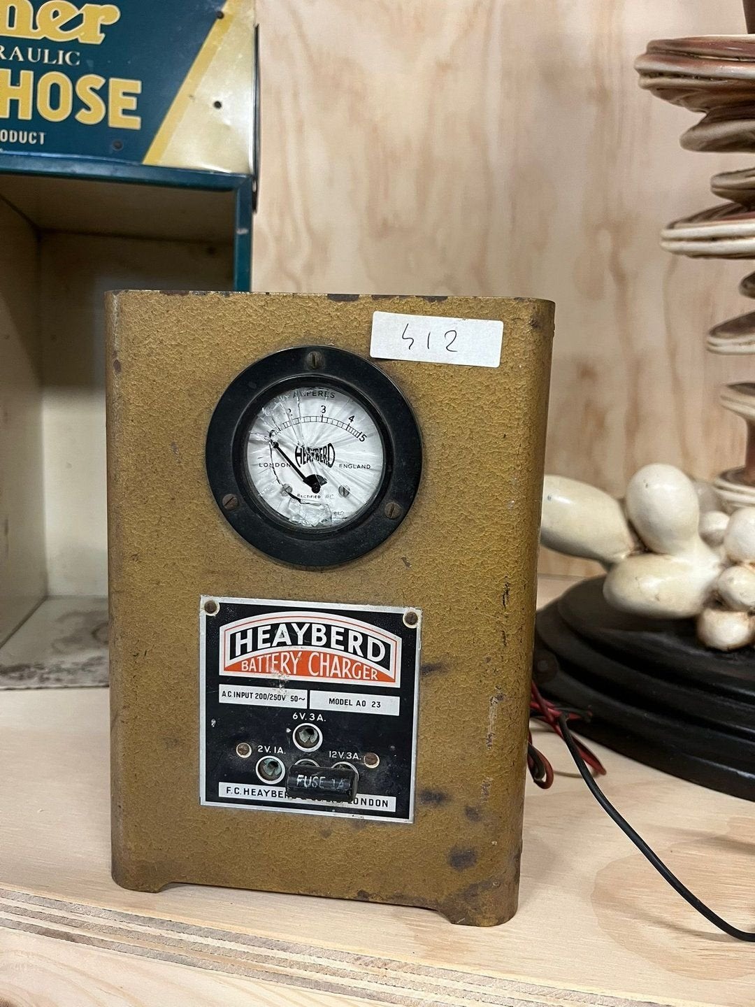 Heayberd acculader (Model AO 23), Ophalen, Gebruikt, -, -