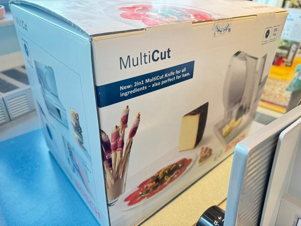 Bosch MAS9454M snijmachine — 2-in-1 MultiCut-mes, Ophalen, Gebruikt, Bakkerij en Slagerij