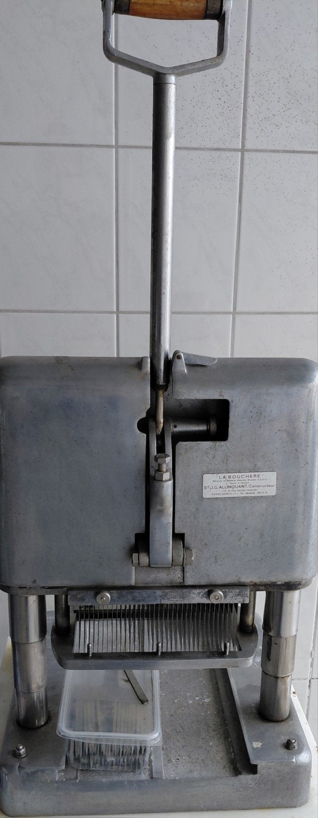 vermalser/prikker la bouchere, Ophalen, Gebruikt