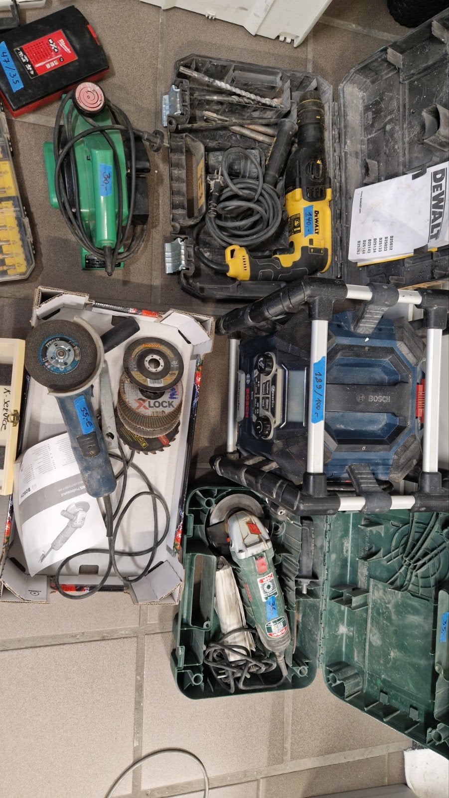 Outils, Enlèvement ou Envoi