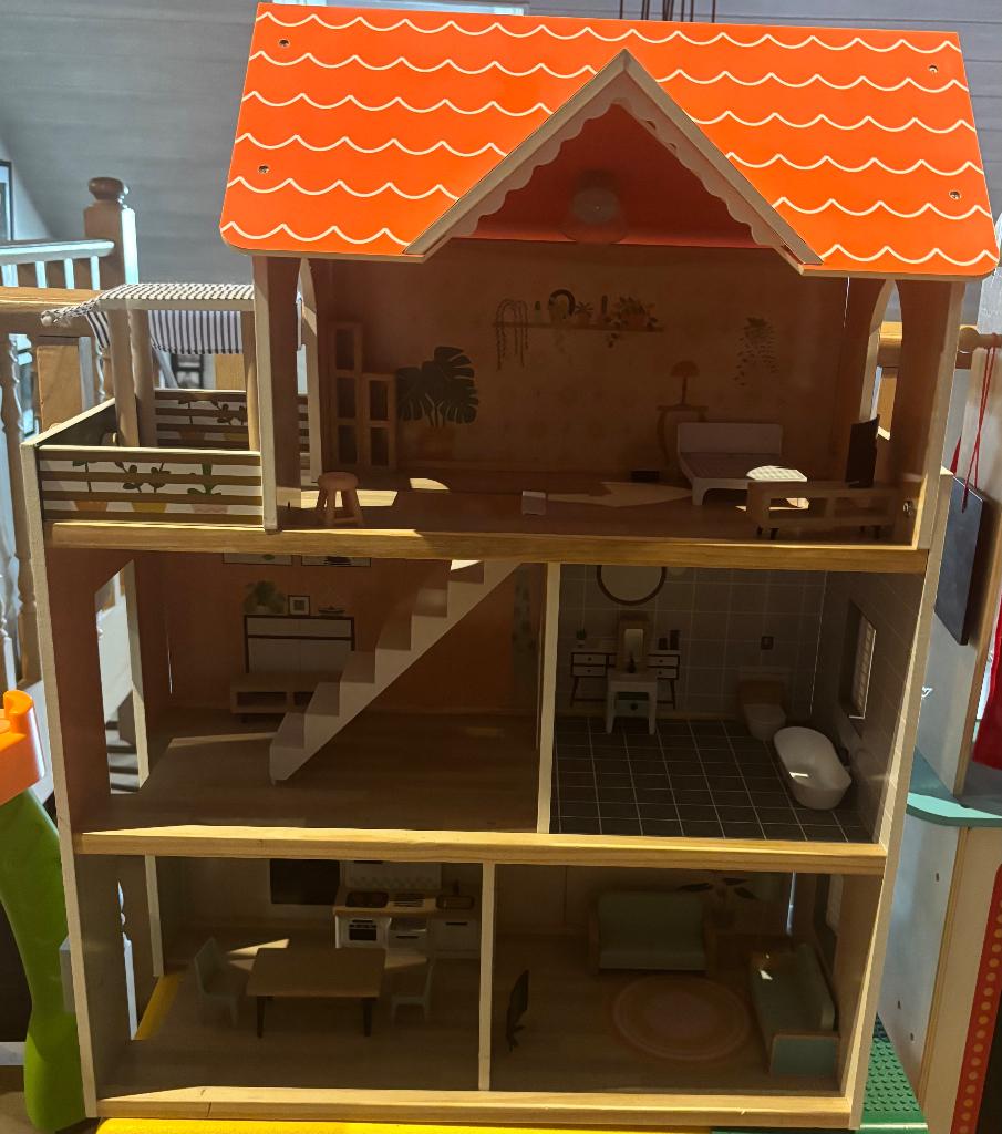 Poppenhuis, Kinderen en Baby's, Ophalen, Zo goed als nieuw, Poppenhuis