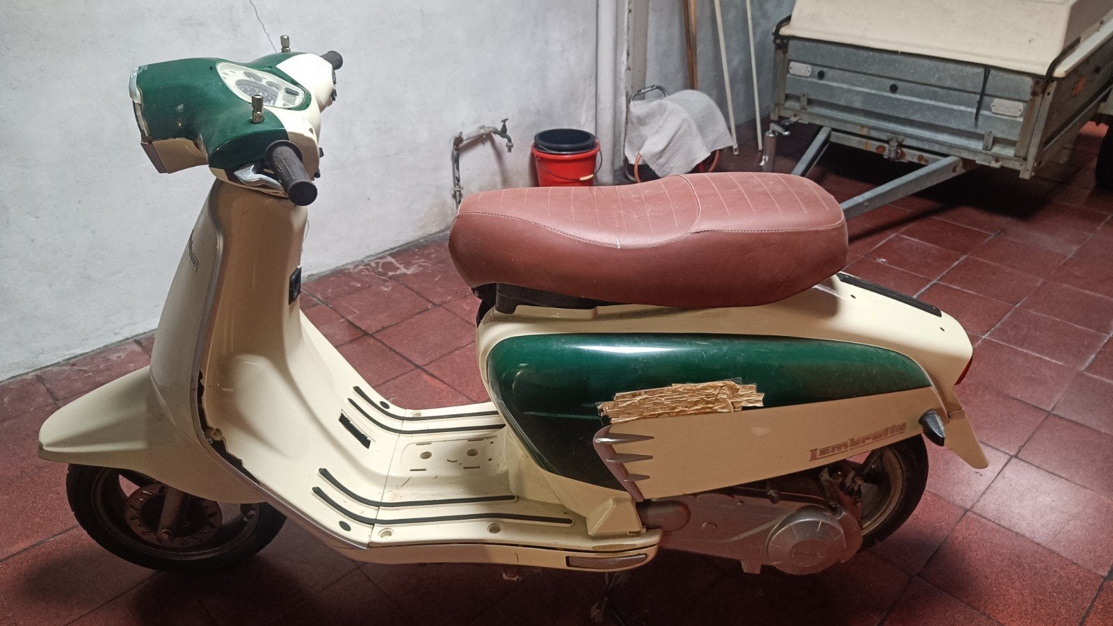 Lambretta LN 125 pour l'agencement et les pièces, Motos, Enlèvement