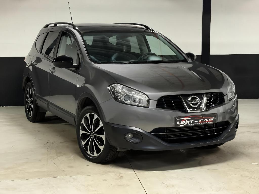 NISSAN QASHQAI+2 /1.6dCi / 7 PLAATSEN/060.000KM./NIEUWSTAAT✅, Auto's, Voorwielaandrijving, Euro 5, Stof, Zwart