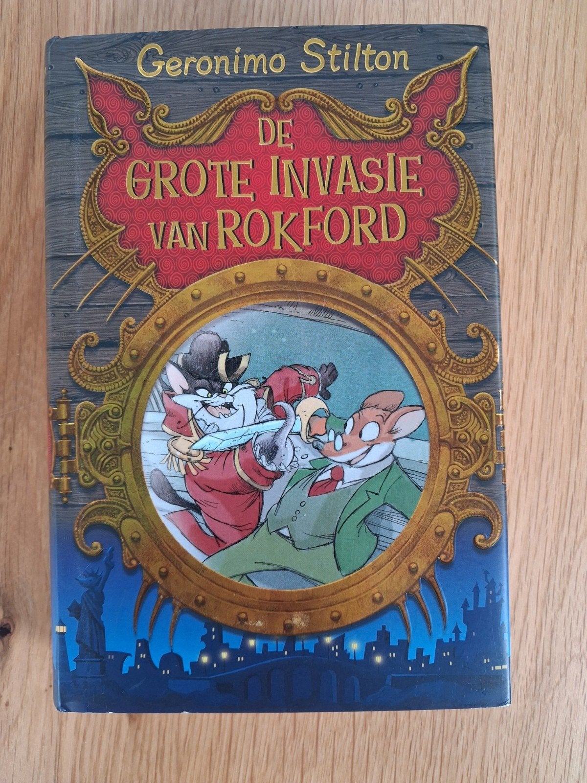 Geronimo Stilton - De grote invasie van Rokford, Ophalen of Verzenden, Geronimo Stilton