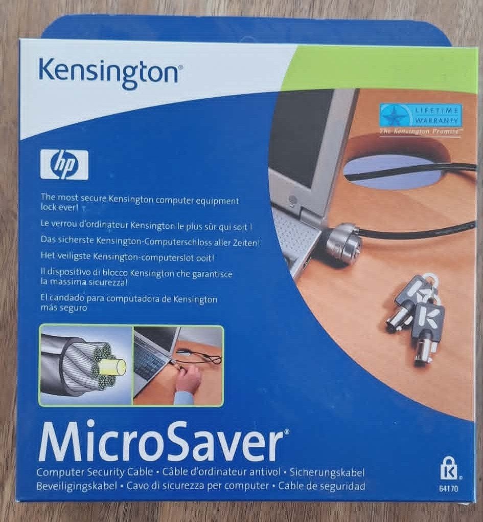 Kensington Lock Slim Version for Notebooks DC368A, Informatique & Logiciels, Pc & Câble réseau, Enlèvement, Neuf