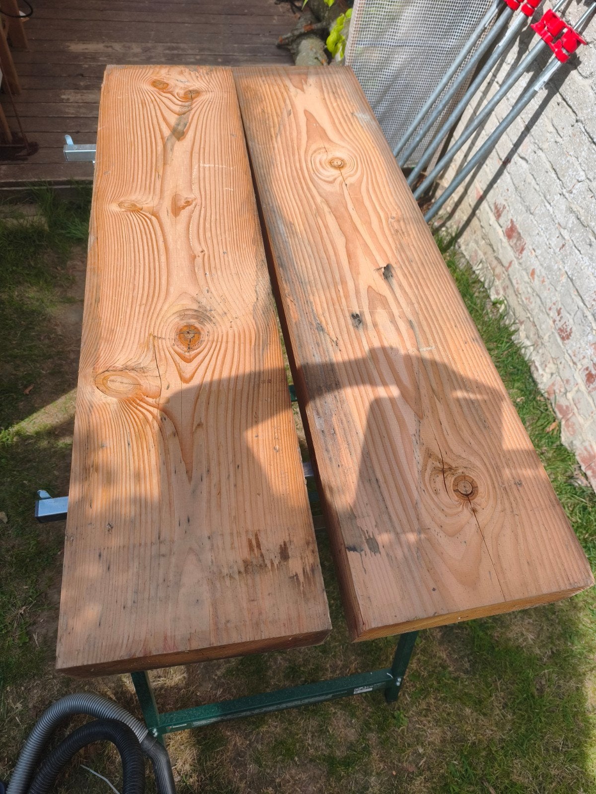 table basse Bois Douglas 120x60x45, Enlèvement, Neuf, Bois