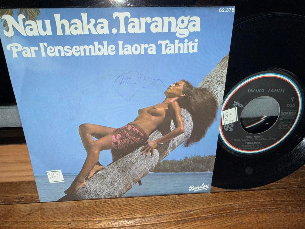Nau Haka - Taranga - Hoe Ana - Ia Orana, Cd's en Dvd's, Vinyl Singles, Wereldmuziek, Originele persing, 7 inch, Single