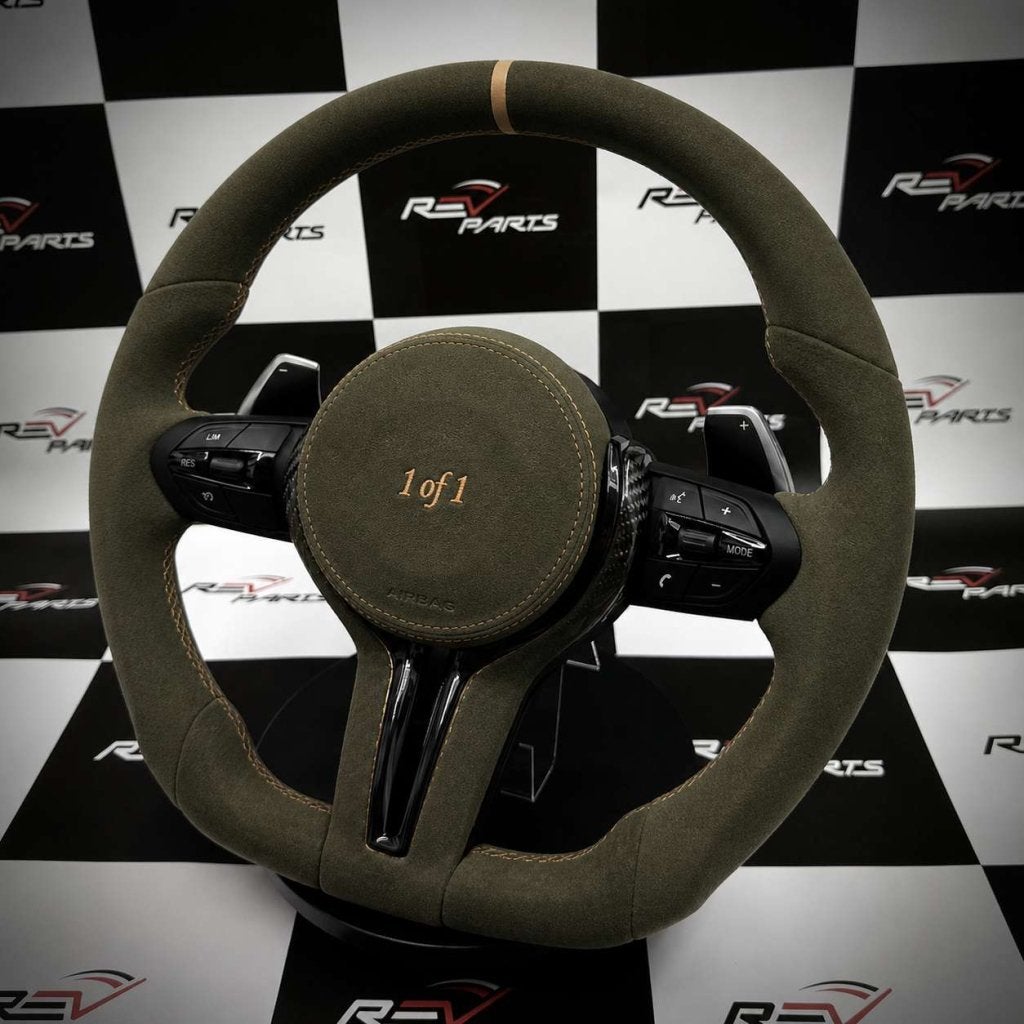 Volant en alcantara vert olive BMW F et E, Enlèvement ou Envoi, Neuf, BMW