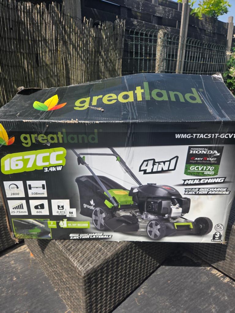 Grasmaaier op benzine, Tuin en Terras, Ophalen