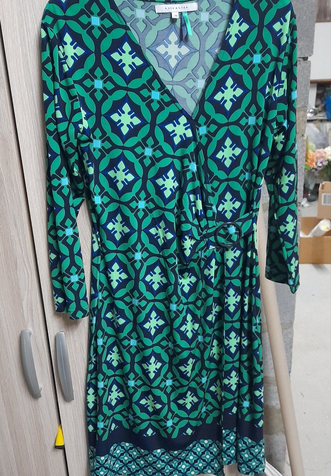 Robe verte, Vêtements | Femmes, Taille 38/40 (M), Enlèvement ou Envoi, Lola & Liza, Au-dessus du genou