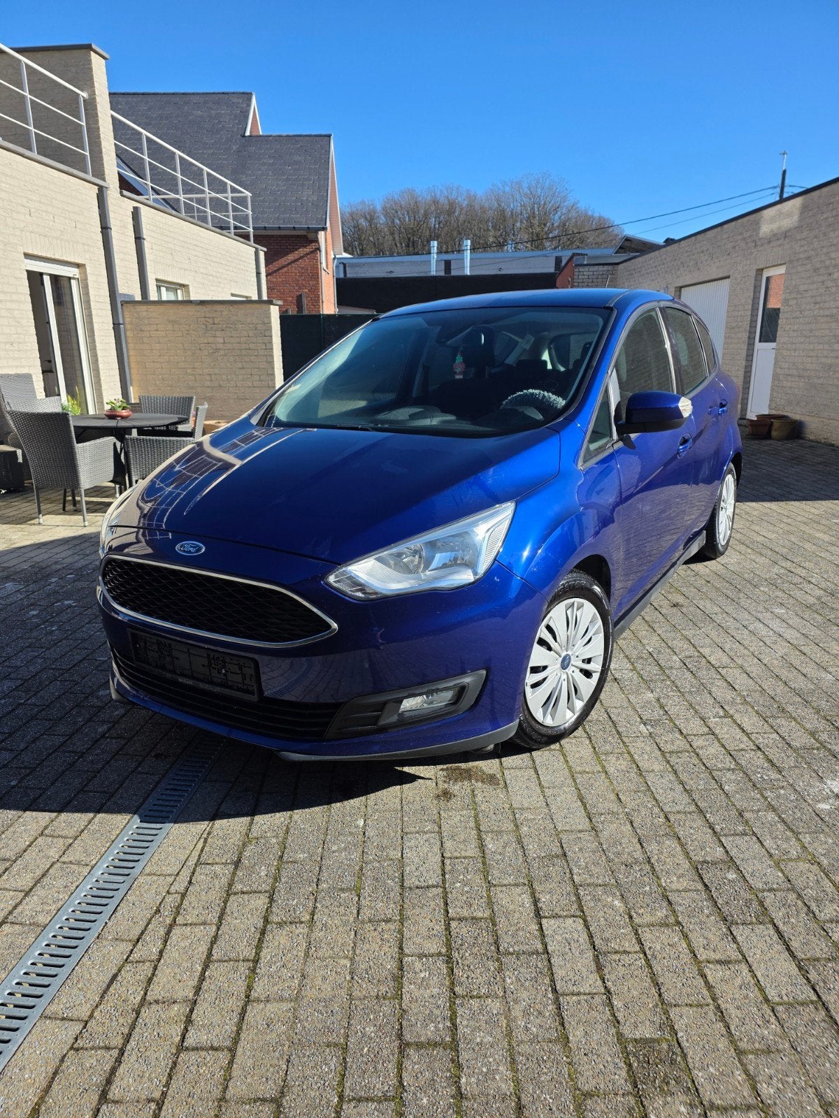 Ford c-max diesel eruo 6 diesel, Auto's, Euro 6, Blauw, 5 deurs, Cruise Control