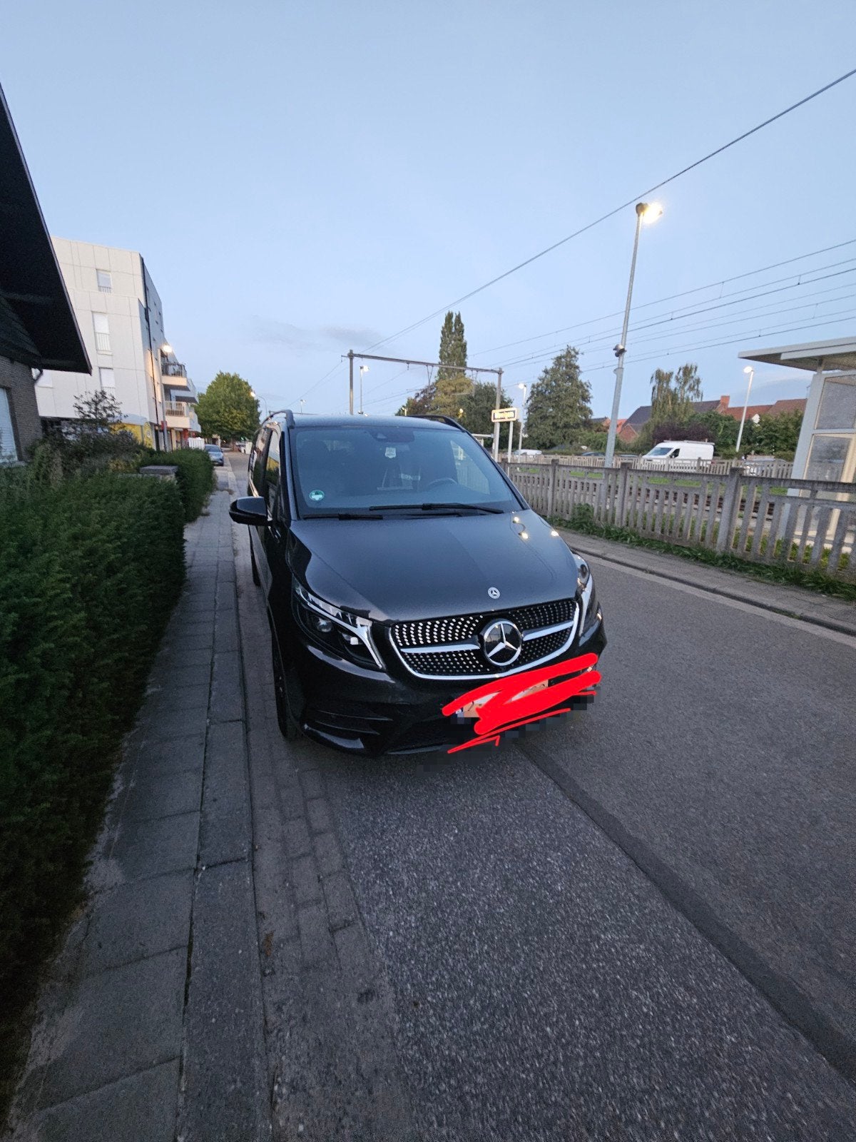 Mercedes v klasse 300d AMG 4 matic Airmatic, Autos, Achat, Noir, Diesel, Automatique