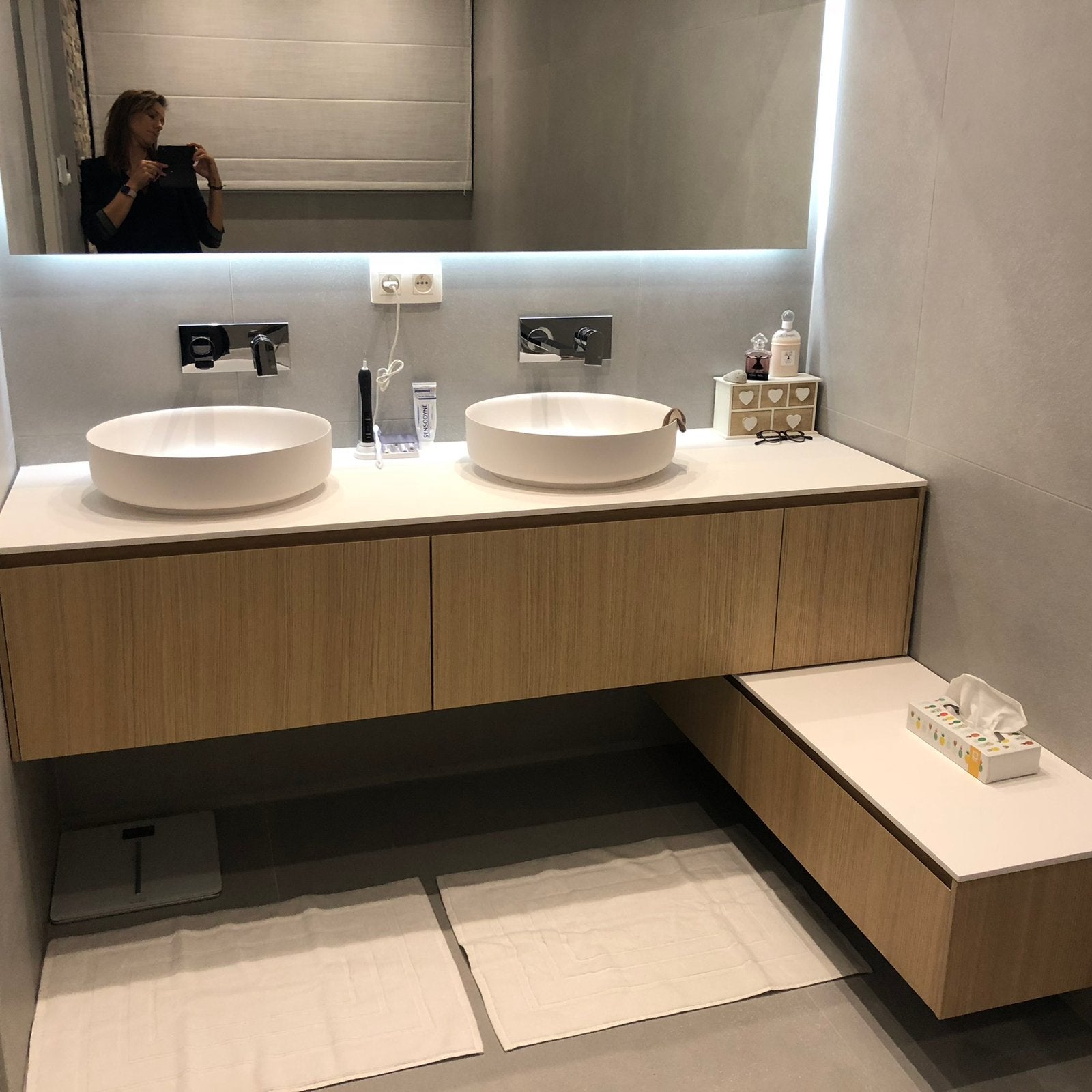Meubles de salle de bain sans vasques, Maison & Meubles, Enlèvement, Utilisé, Meuble lavabo, Moins de 100 cm