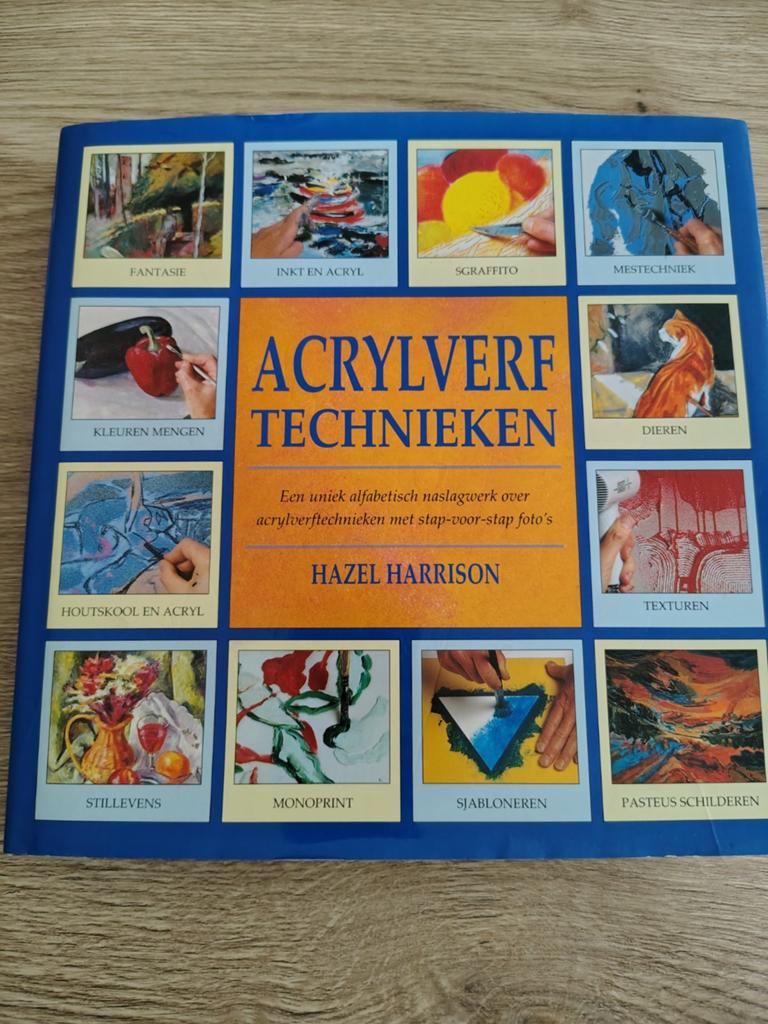 Acrylverf technieken, Enlèvement