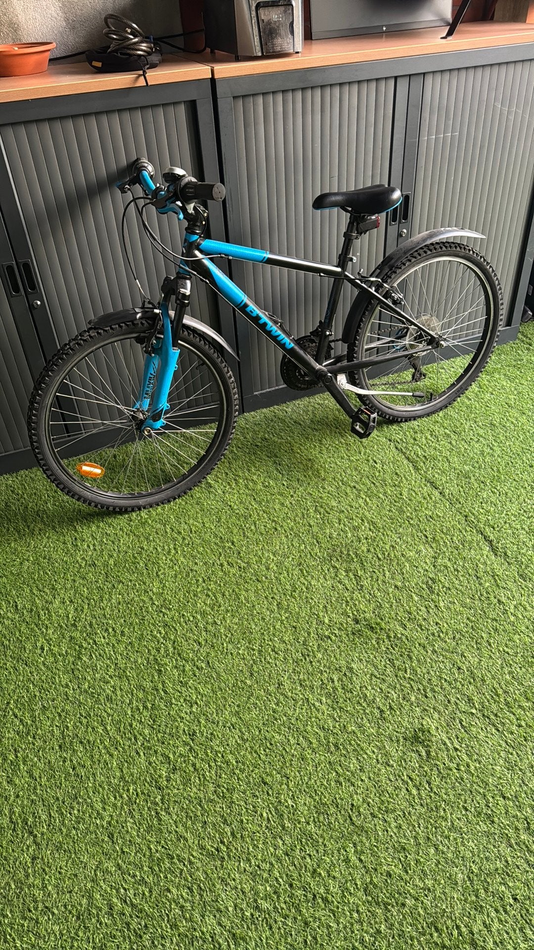 Btwin Mountainbike rockrider 500 24 inch, Vélos & Vélomoteurs, Vélos | VTT & Mountainbikes, Enlèvement, Utilisé, Hommes, Autres marques